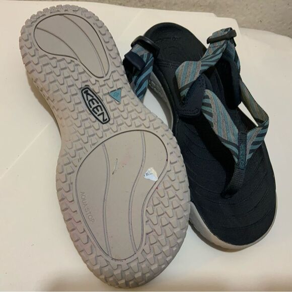 KEEN Aqua Stop Anatomic Footed Sport Sandals Women’s 6 Straps Buckle - Picture 3 of 10
